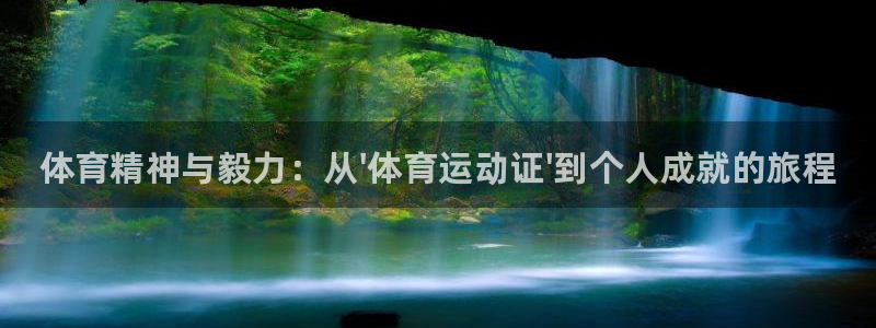 vsport体育官方正版app集团：体育精神与毅力：从\'体