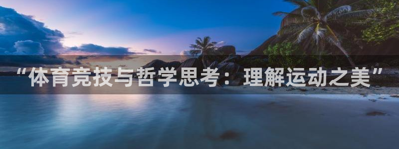vsport体育官网下载招商电话：“体育竞技与哲学思